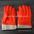 10.5' pvc dipping work gloves with safety cuff